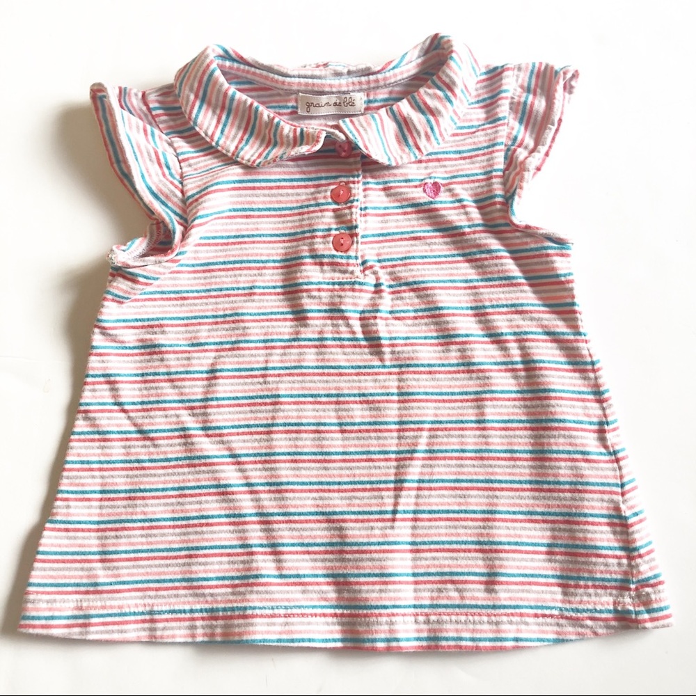 grain de ble polo shirt